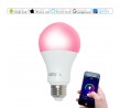 E27 Wifi RGB + White bulb compatible with Google Home and Alexa