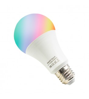 E27 Wifi RGB + White bulb compatible with Google Home and Alexa